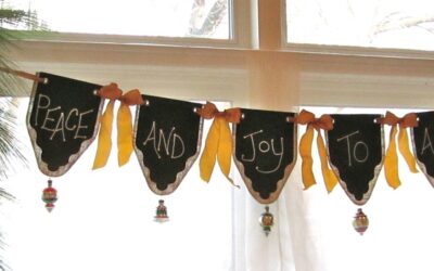 Chalk Cloth Banners – Bowed and Bangled