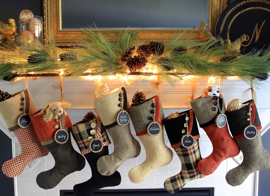 3 Simple Ways to Hang Christmas Stockings with NO Hangers or Nails - South  House Designs