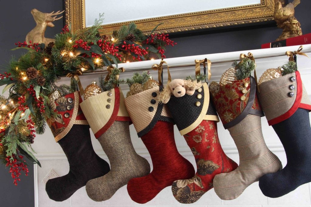 Baker Street Christmas Stockings with no Name Tags