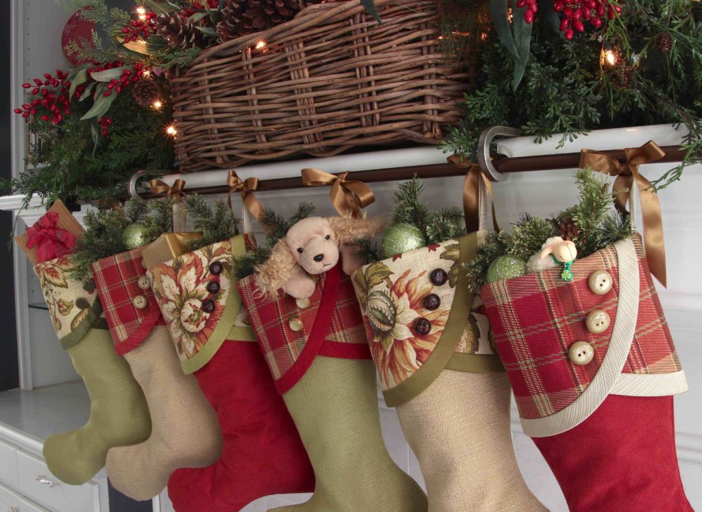 Irish Tidings Christmas Stockings
