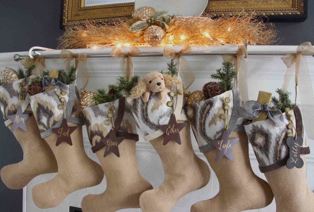 Contemporary Christmas Stockings