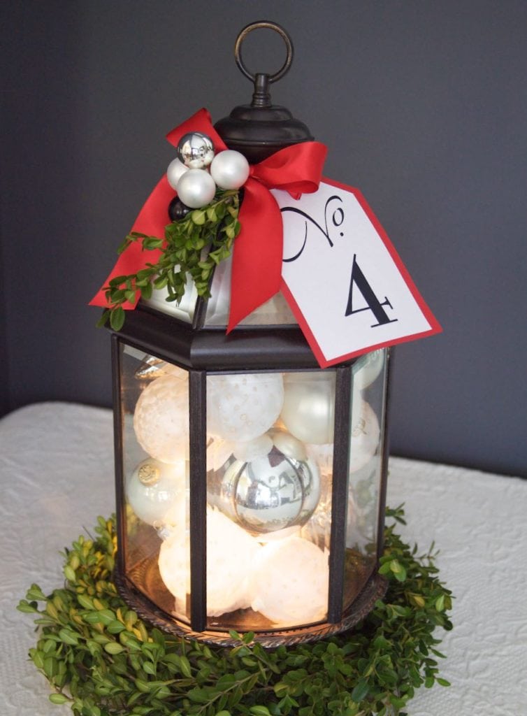 DIY Lantern Ideas for Table number