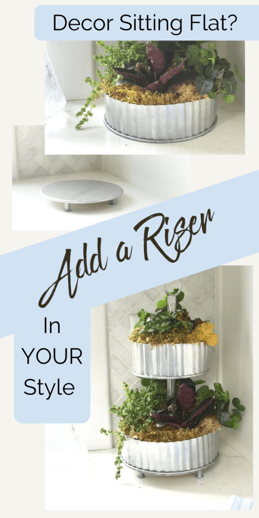 Pin Tower for Adding a Riser to Match your decor and style