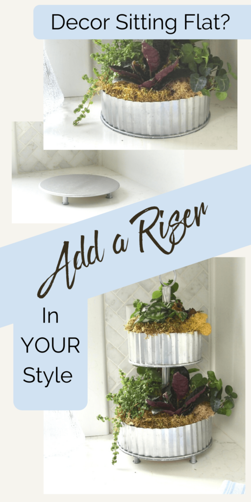 Pin Tower for Adding a Riser to Match your decor and style