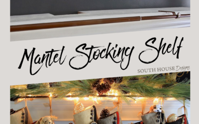 How to Hang Christmas Stockings: With a Mantel Shelf