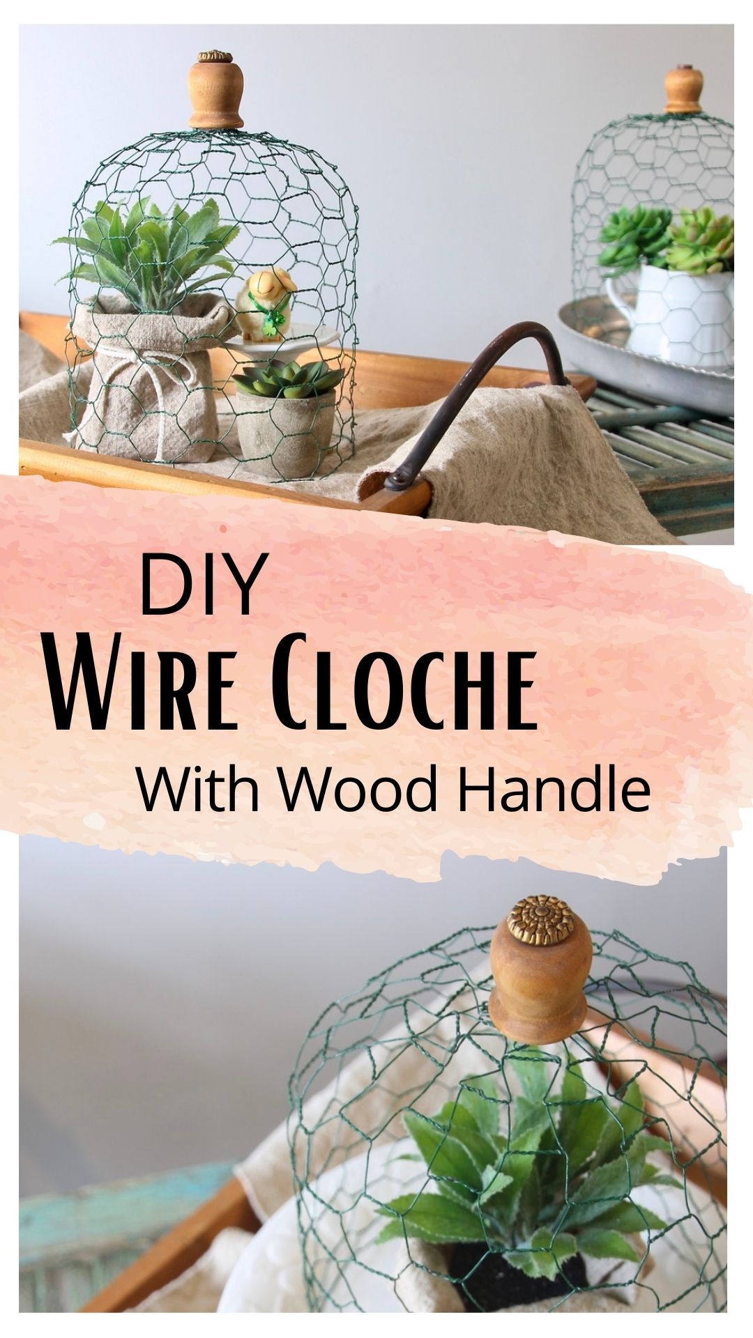 Wire Cloche - South House Designs