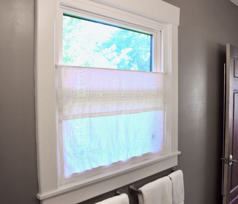 The Easiest DIY Window Treatment — No Sewing, No Tools, No Kidding
