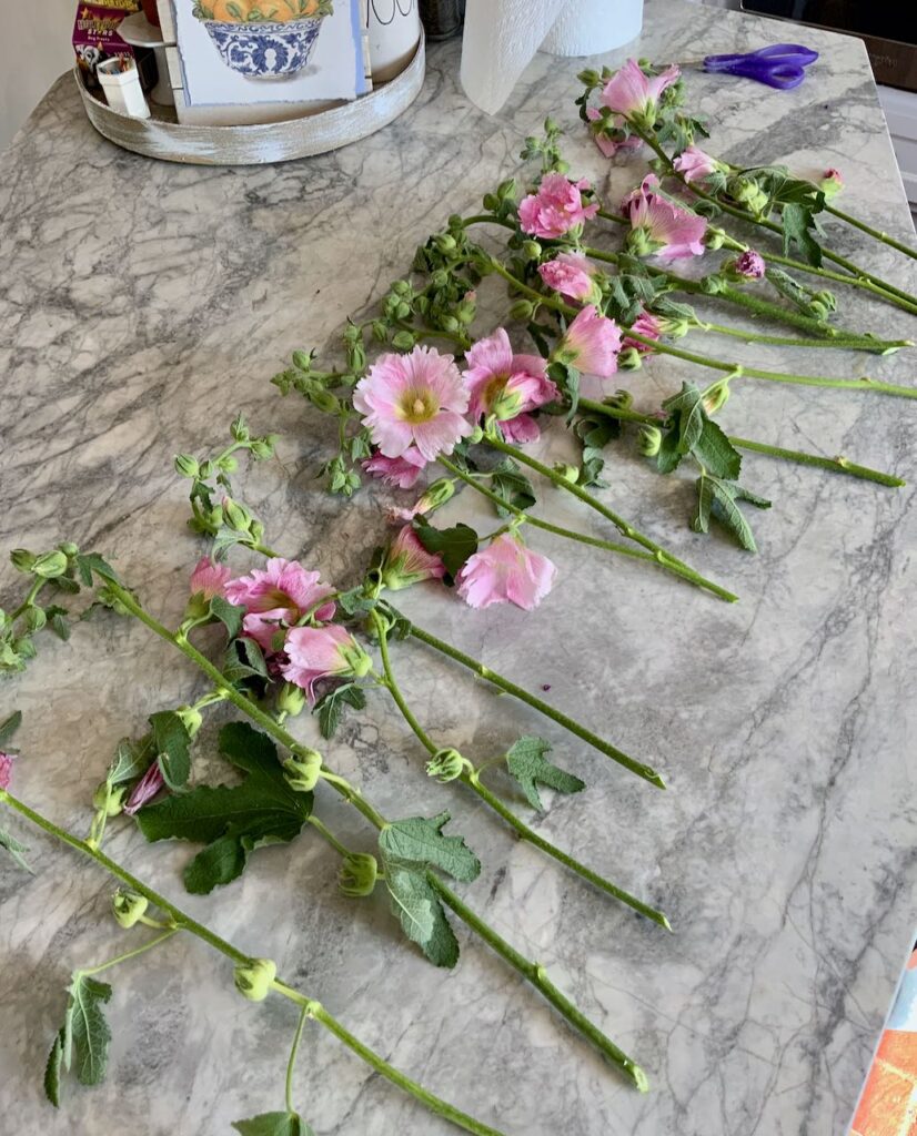 How to cut faux flower stems