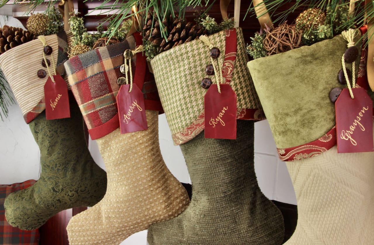 4 Deep Traditions Christmas Stockings