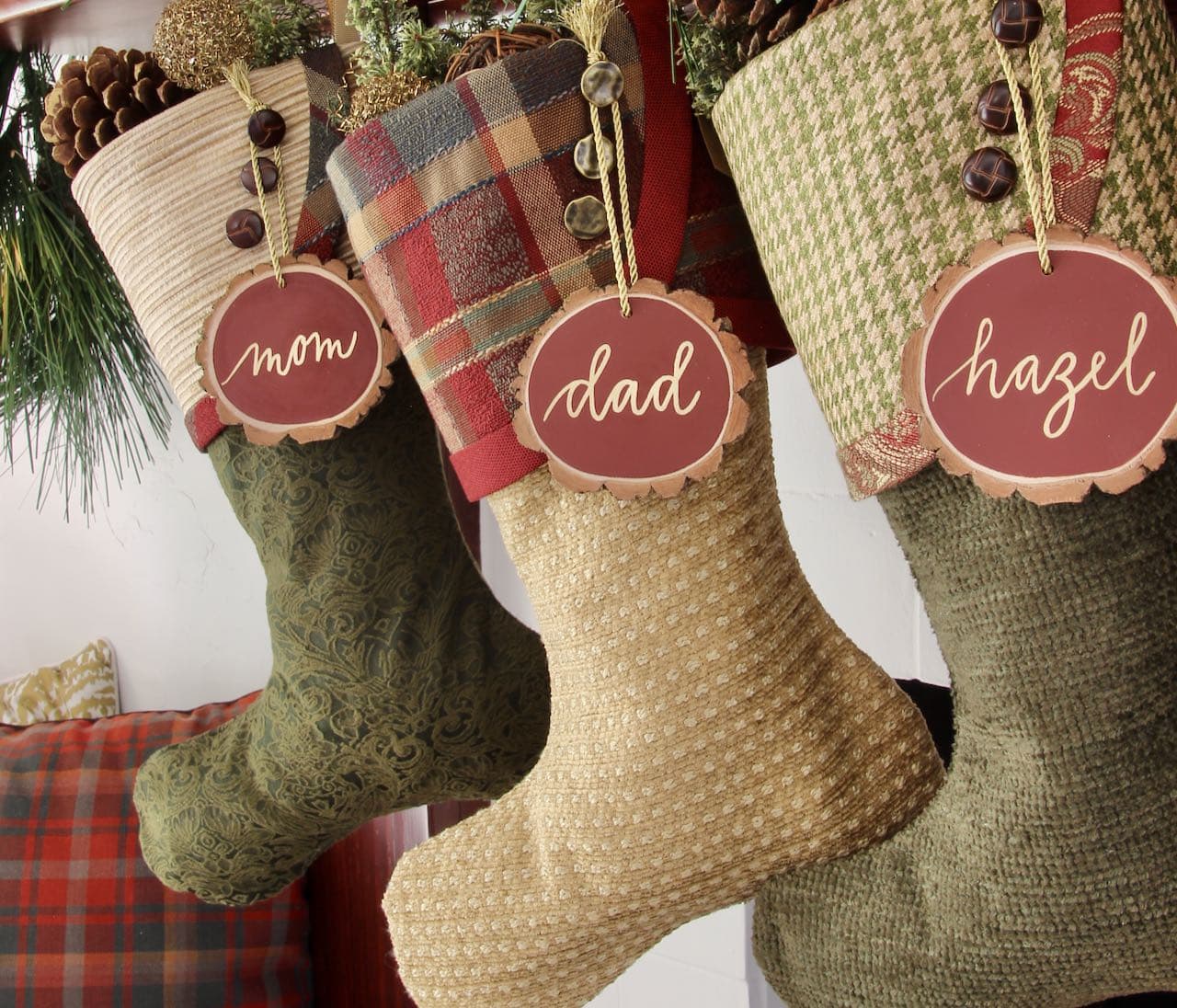 Deep Traditions Christmas Stockings