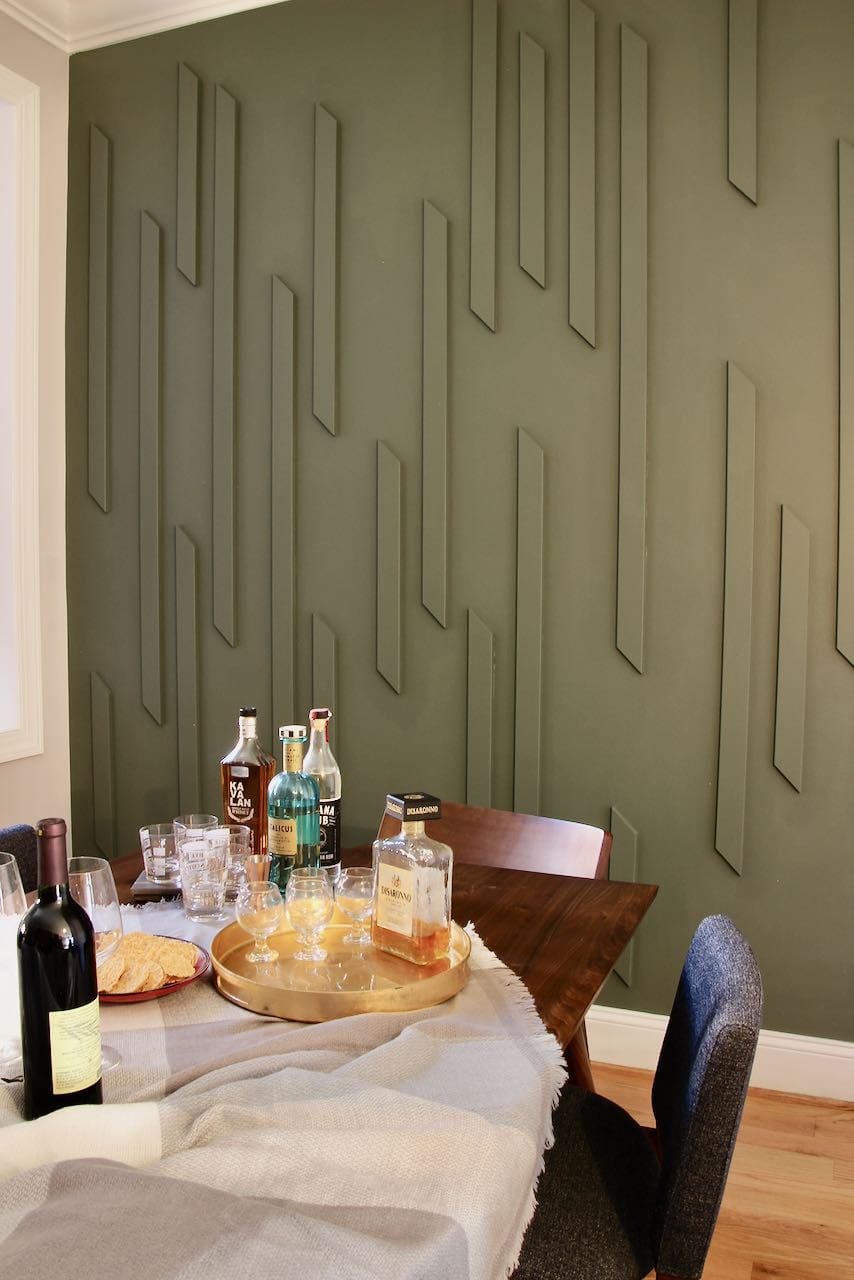 Easy to DIY Feature Wall - South House Designs