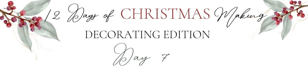 12 Days of Christmas Making Title Graphics