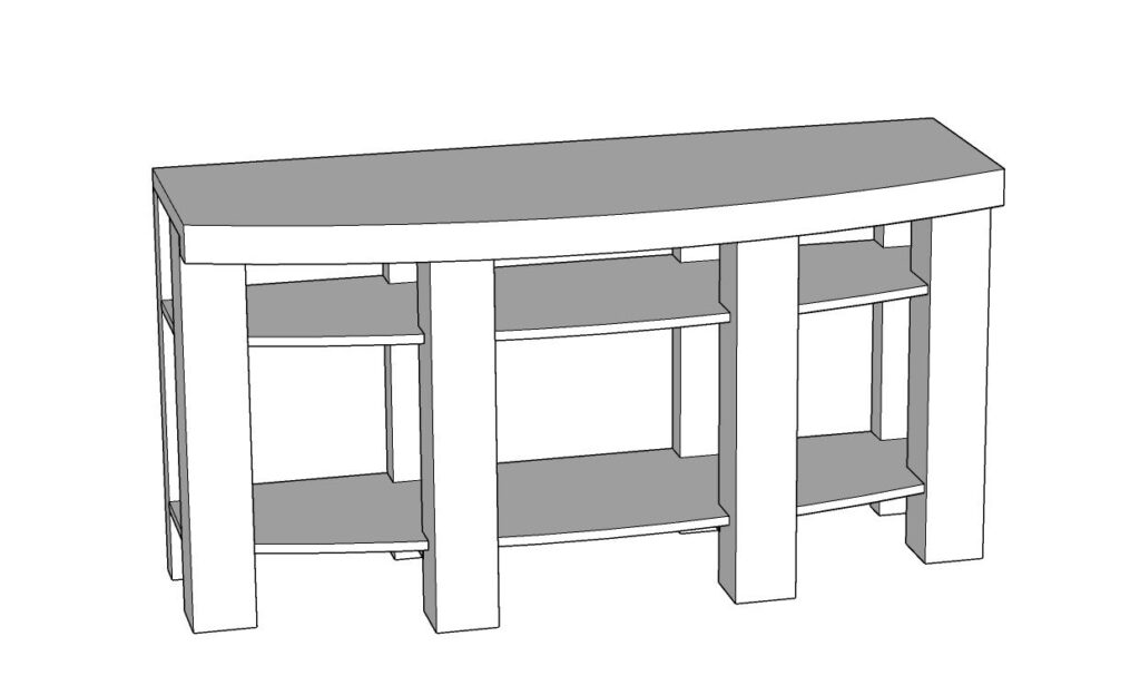 a blueprint drawing of the planned vanity