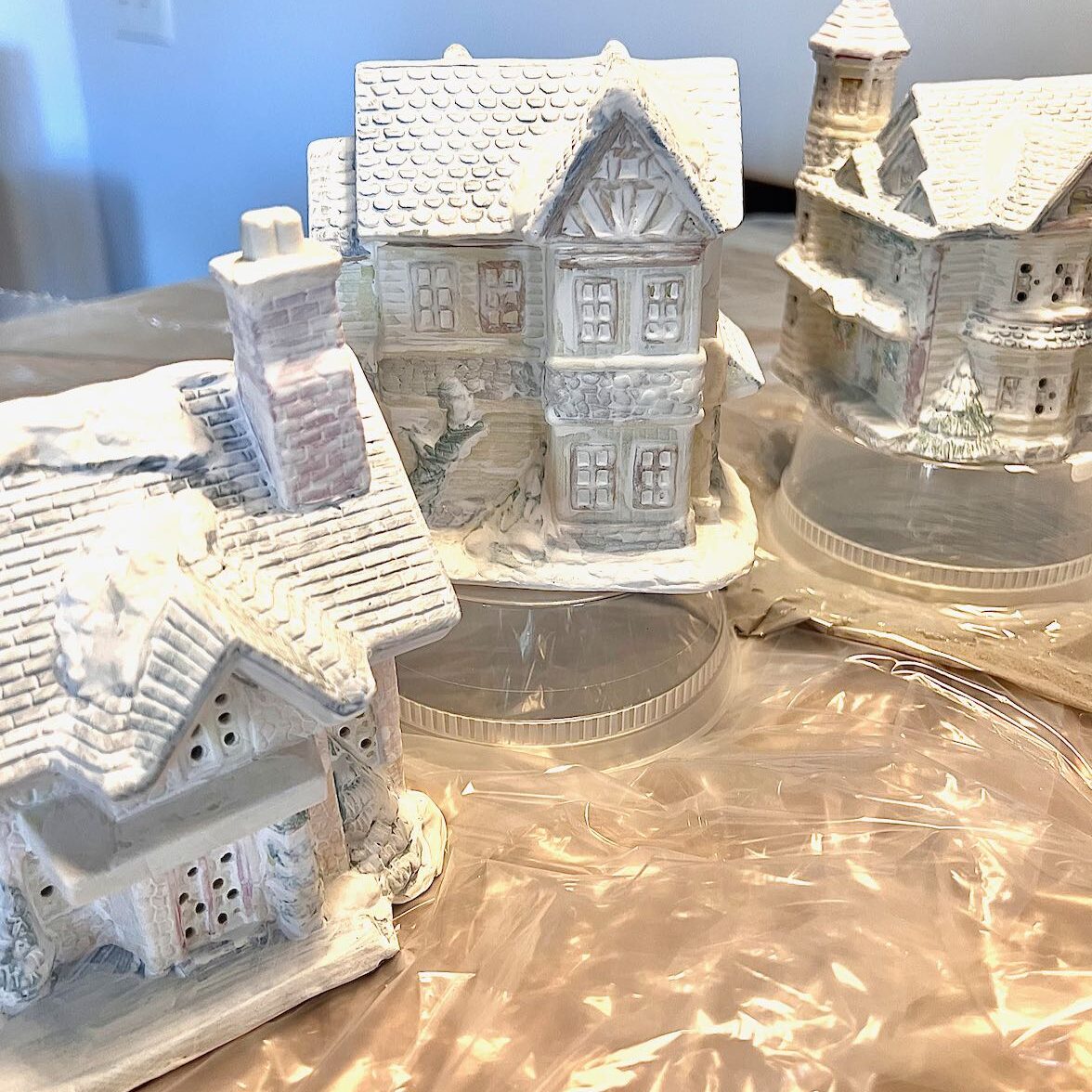 How To Revive Old Christmas Village Houses For Your Tree and More