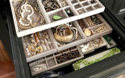 Easy Hack for Jewelry Drawer Organizer  With Sliding Trays!