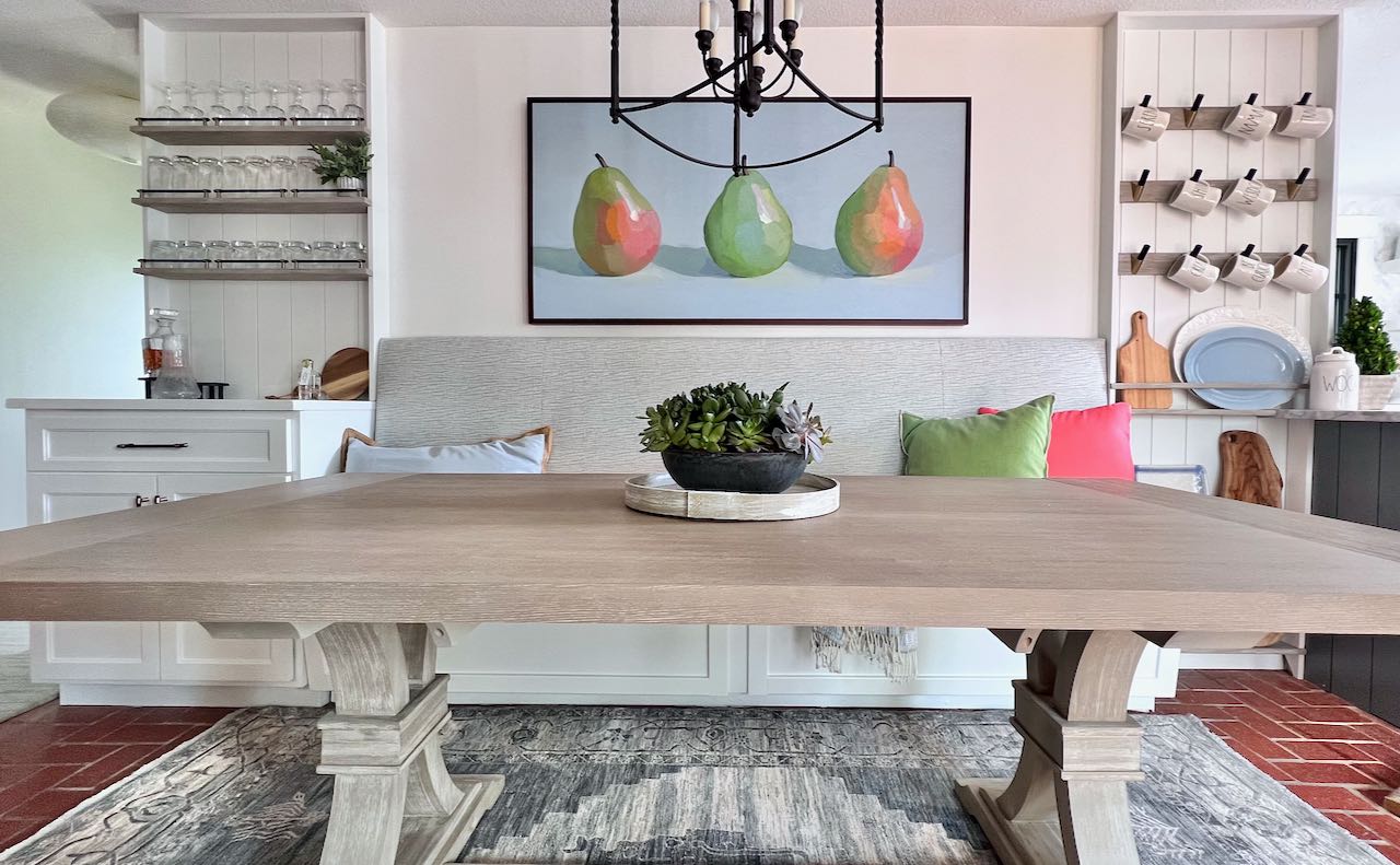 Amazing Dining Room DIY Transformation - South House Designs, image size:1280x791