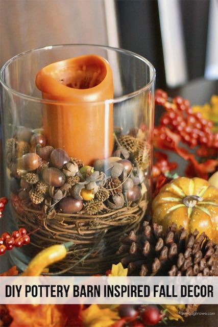 Fun, Easy Fall Decor Made With Leaves and Mod Podge - South House Designs