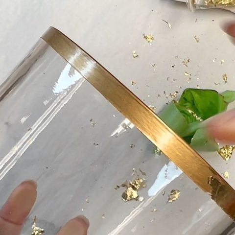 Beautiful view of Gold Leaf Accent Lighting