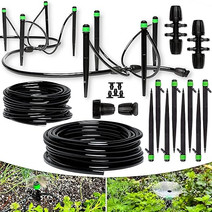 photo of all the components of a larger irrigation kit