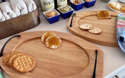 How To Make Personal Snack Boards From Old Wood Steak Plates
