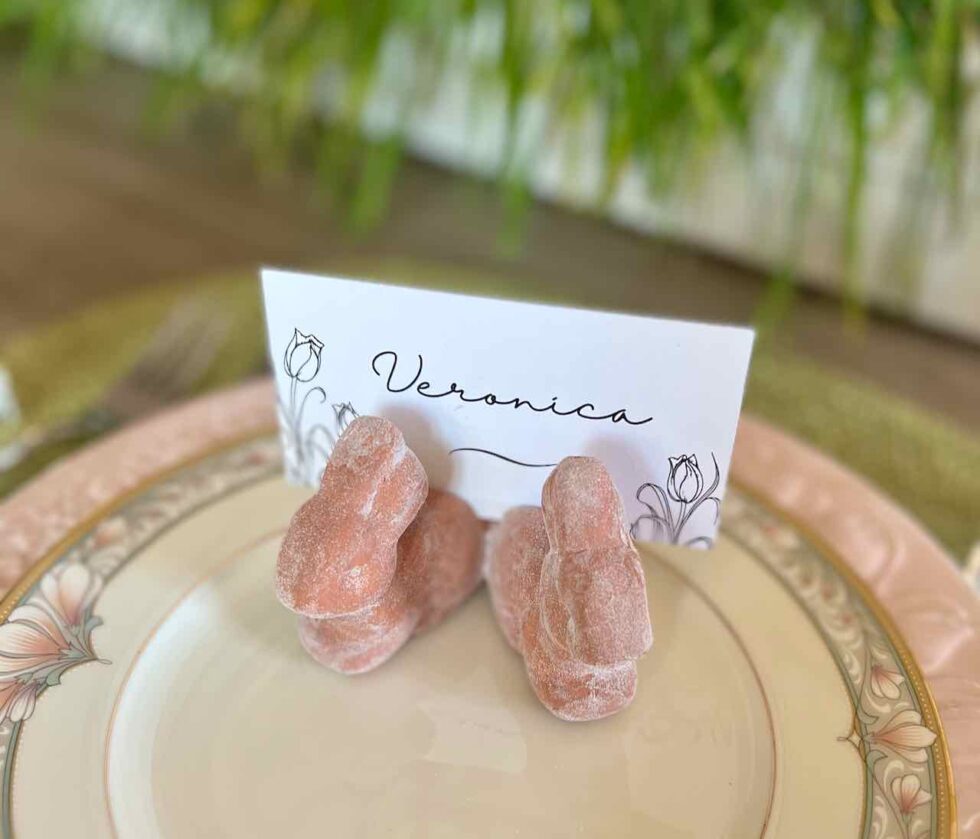 Free Printable Spring Place Cards + Cutest DIY Card Holders - South ...