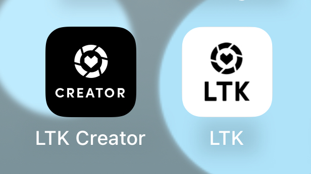 the icons of the two LTK apps shown side by side