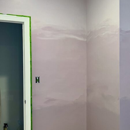 Easy Can be Fabulous: DIY Gradient Wall Painting Tutorial - South House ...