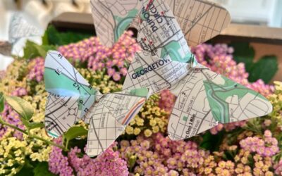What to Do With Old Maps? Make These Quick, Fun Butterflies!