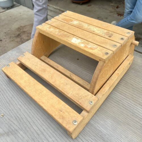 Photo inspiration: Fresh Look at Grandbaby Approved A Simple DIY Stool Makeover Full Of Heart