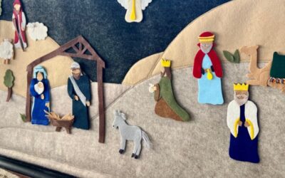 DIY Felt Nativity Set Expansion: New Patterns and Backdrop